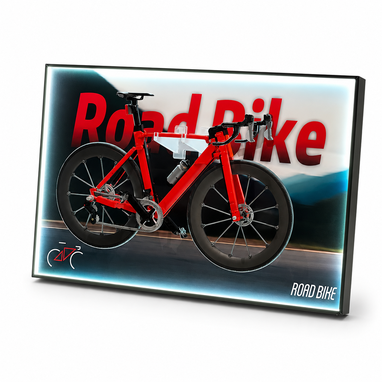 Wall Display Case for LEGO® Road Bike 11380