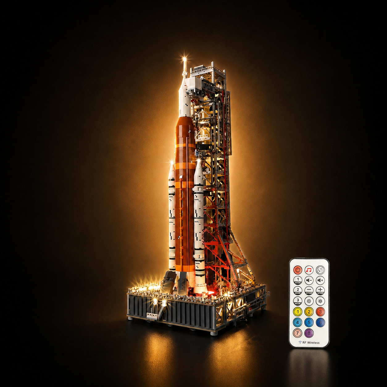 Premium-Wanddisplay kompatibel mit LEGO® Technic™ McLaren F1 42141 Stil D