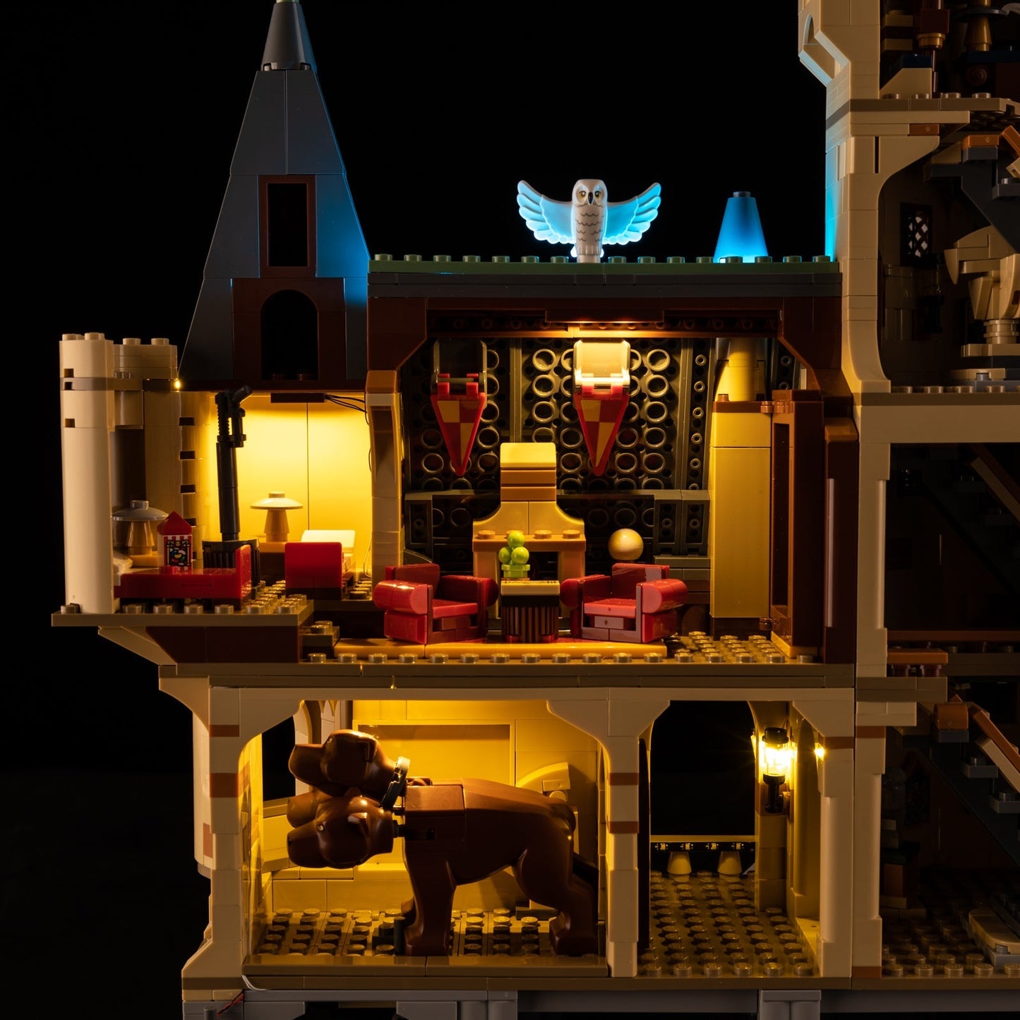 LED Light Kit for LEGO® Harry Potter™ Hogwarts™ Main Tower 76454