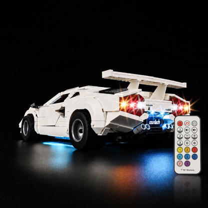 LED Light Kit for LEGO® Icons Lamborghini Countach 10337