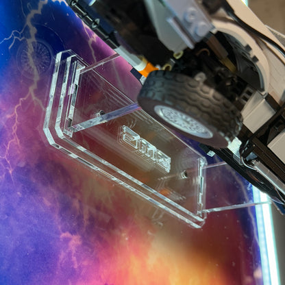 Wall Display Frame Compatible with LEGO® Back to the Future™ Time Machine Sets 77256 & 10300