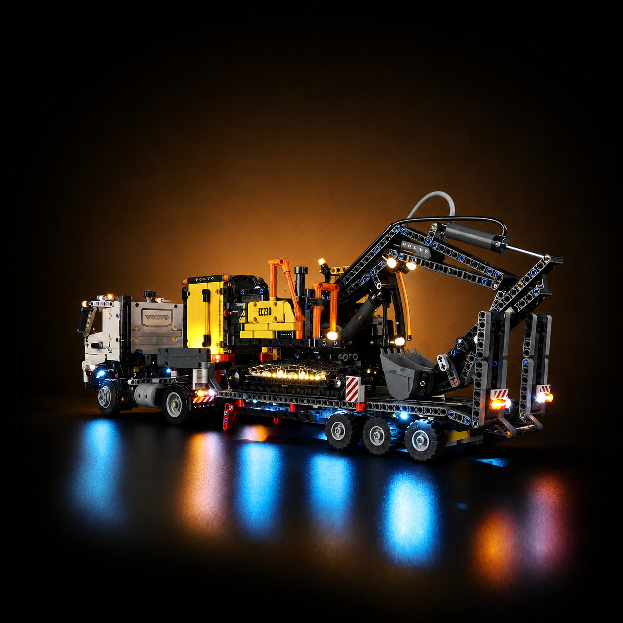 Premium-Wanddisplay kompatibel mit LEGO® Technic™ McLaren F1 42141 Stil D