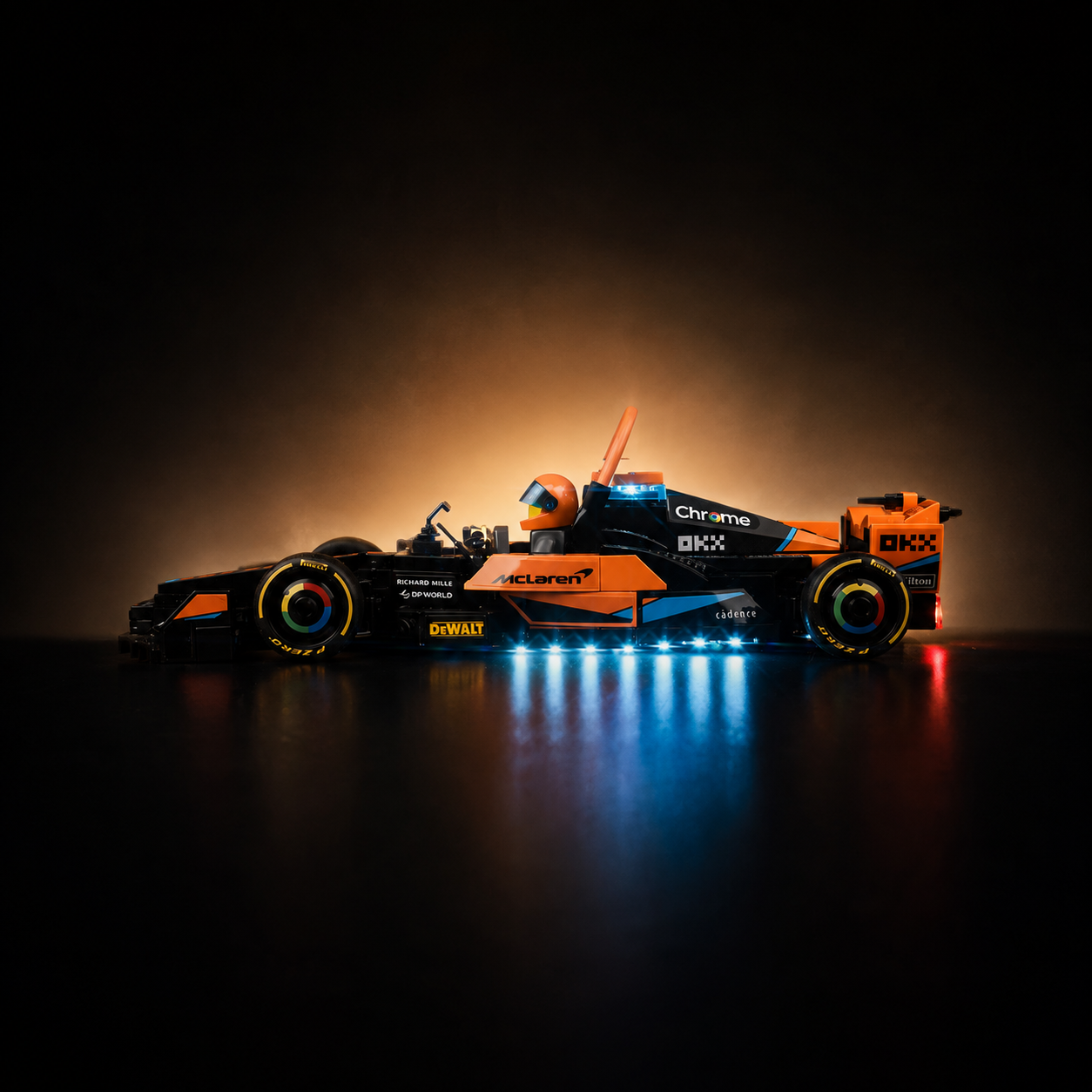 LED Light Kit for LEGO® Speed Champions McLaren F1 Car 76919