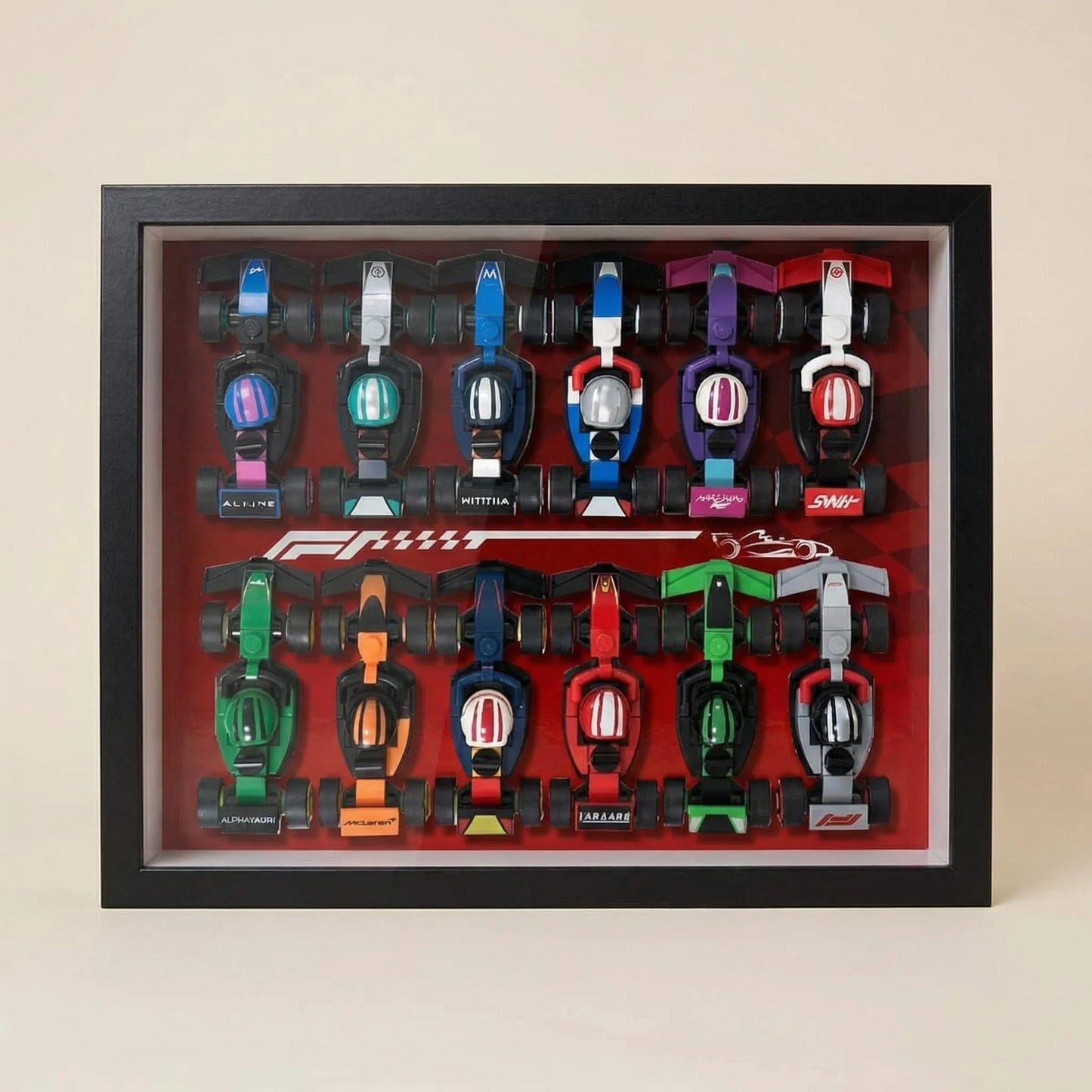 Acryl-Vitrine für LEGO® F1® Rennwagen 71049 