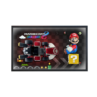 Wall Display Frame for LEGO® Super Mario™ Mario Kart™ – Mario & Standard Kart 72037