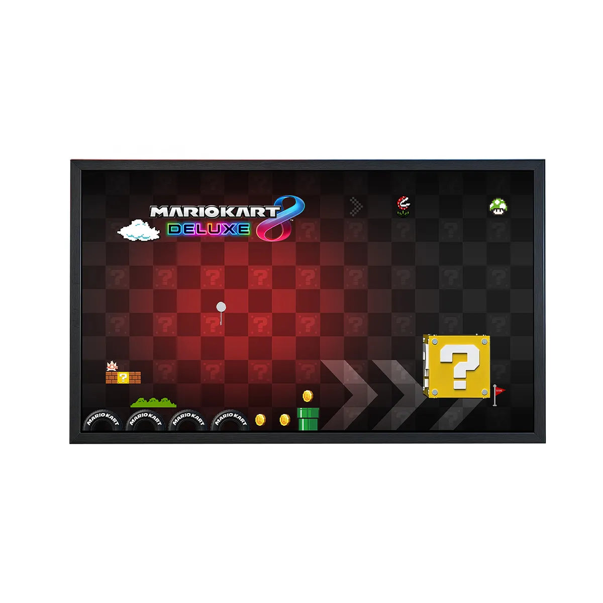 Wall Display Frame for LEGO® Super Mario™ Mario Kart™ – Mario & Standard Kart 72037