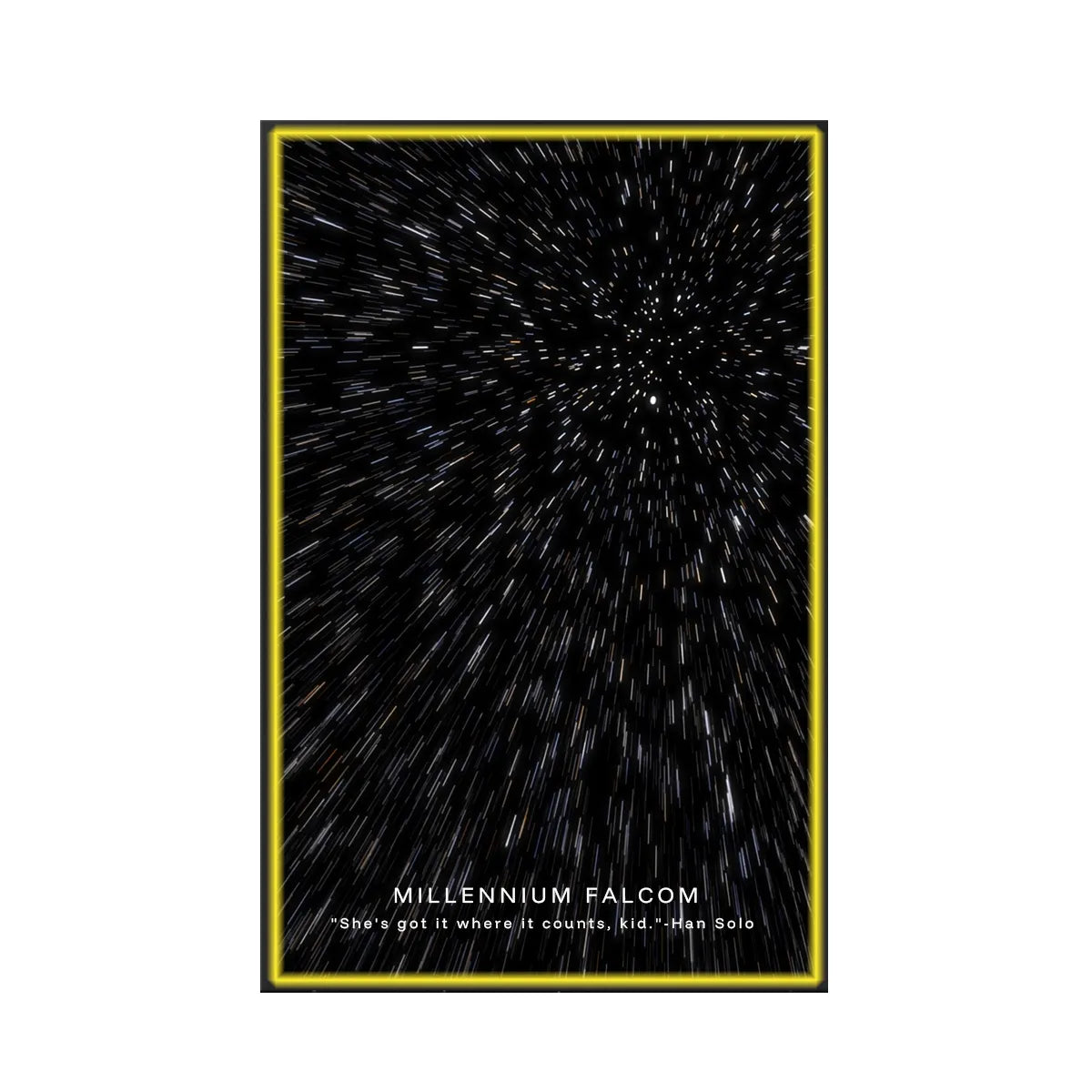 LEGO® 75257 Millennium Falcon™ Wanddisplayrahmen – Star Wars Collector’s Edition