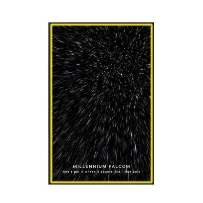 LEGO® 75257 Millennium Falcon™ Wanddisplayrahmen – Star Wars Collector’s Edition