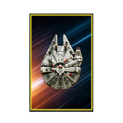 LEGO® 75257 Millennium Falcon™ Wanddisplayrahmen – Star Wars Collector’s Edition