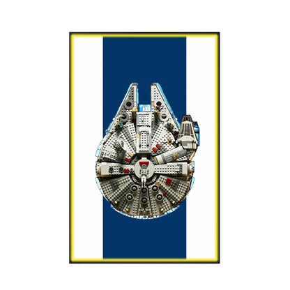 LEGO® 75257 Millennium Falcon™ Wanddisplayrahmen – Star Wars Collector’s Edition