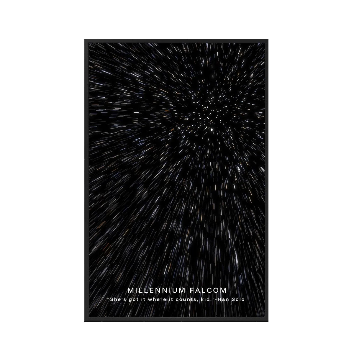 LEGO® 75257 Millennium Falcon™ Wanddisplayrahmen – Star Wars Collector’s Edition