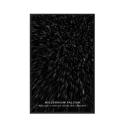 LEGO® 75257 Millennium Falcon™ Wanddisplayrahmen – Star Wars Collector’s Edition