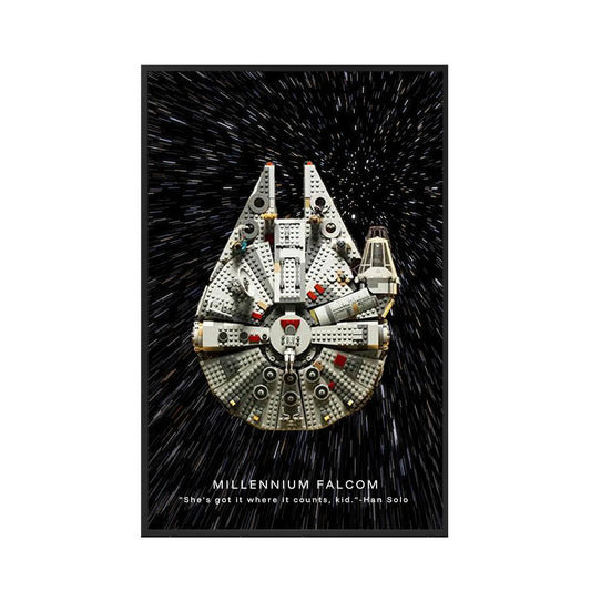 LEGO® 75257 Millennium Falcon™ Wanddisplayrahmen – Star Wars Collector’s Edition