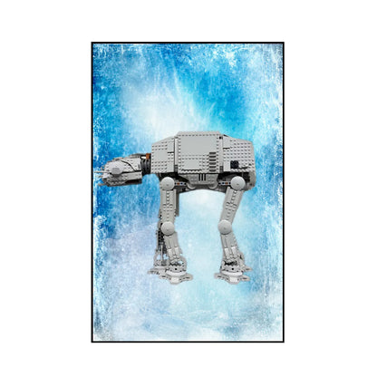 Display-Wandhalterung für LEGO® 75355 Star Wars™ T-65 X-Wing