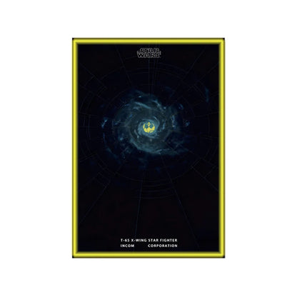 Wall Display Frame Compatible with LEGO® Star Wars™ T-65 X-Wing 75355 Style C