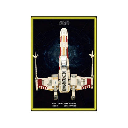 Display-Wandhalterung für LEGO® 75355 Star Wars™ T-65 X-Wing