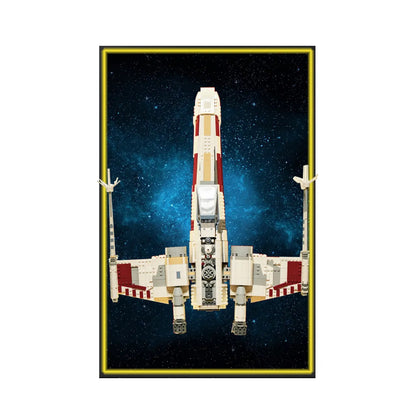 Display-Wandhalterung für LEGO® 75355 Star Wars™ T-65 X-Wing