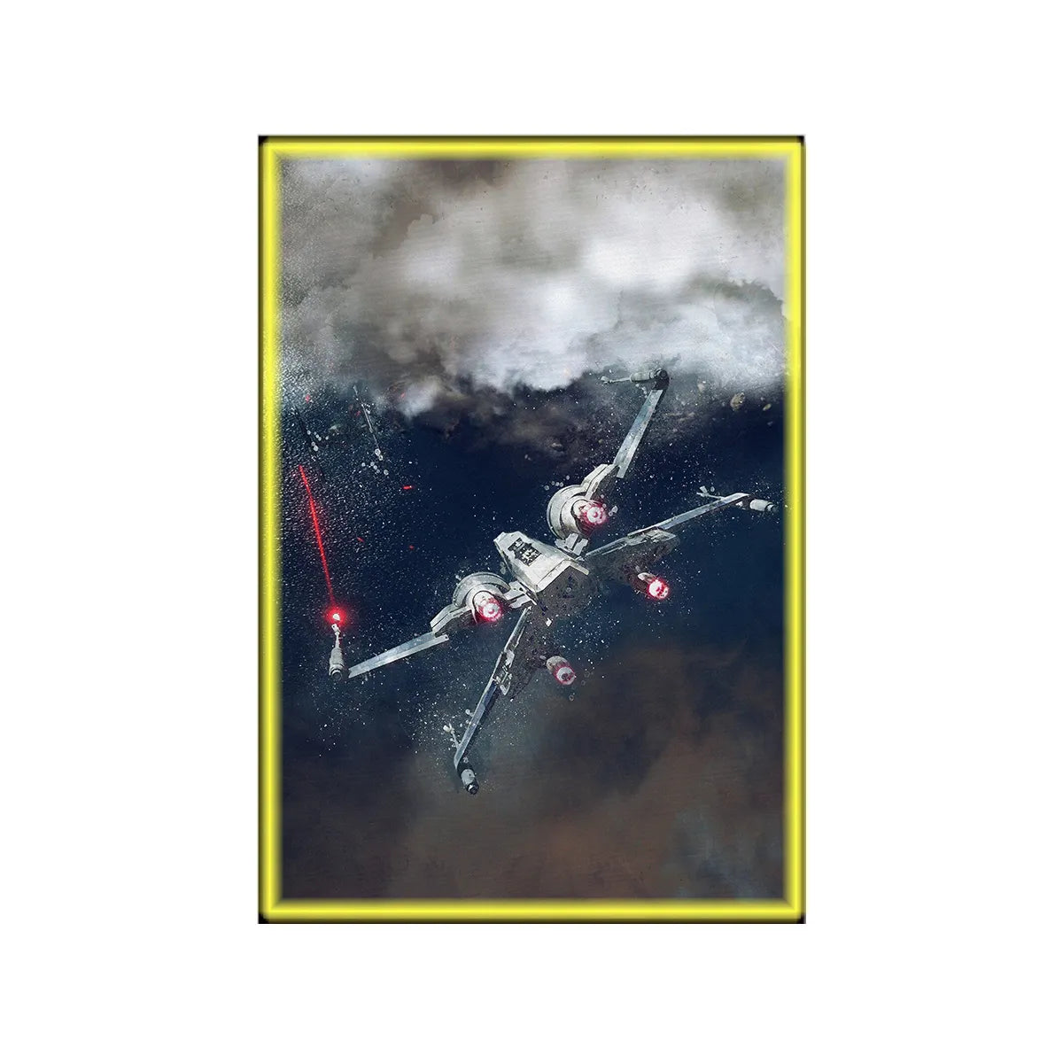 Display-Wandhalterung für LEGO® 75355 Star Wars™ T-65 X-Wing