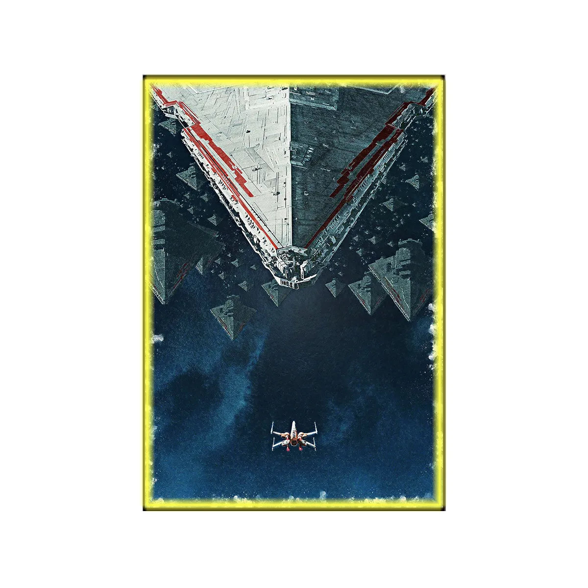 Display-Wandhalterung für LEGO® 75355 Star Wars™ T-65 X-Wing