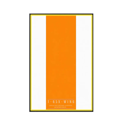 Display-Wandhalterung für LEGO® 75355 Star Wars™ T-65 X-Wing