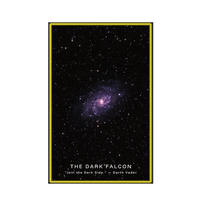 Wanddisplayrahmen für Lego® 75389 Millennium Falcon – Star Wars™ Edition