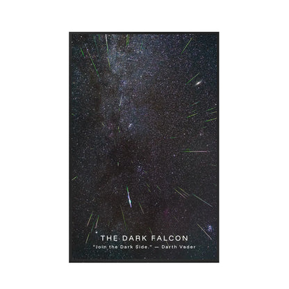 Wanddisplayrahmen für Lego® 75389 Millennium Falcon – Star Wars™ Edition