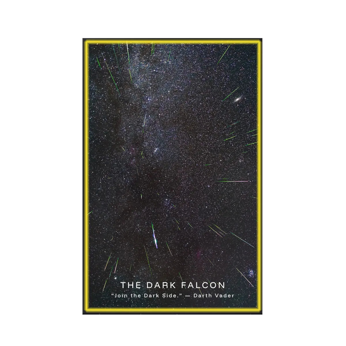 Wanddisplayrahmen für Lego® 75389 Millennium Falcon – Star Wars™ Edition