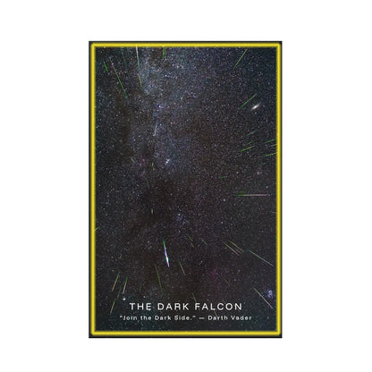 Wanddisplayrahmen für Lego® 75389 Millennium Falcon – Star Wars™ Edition