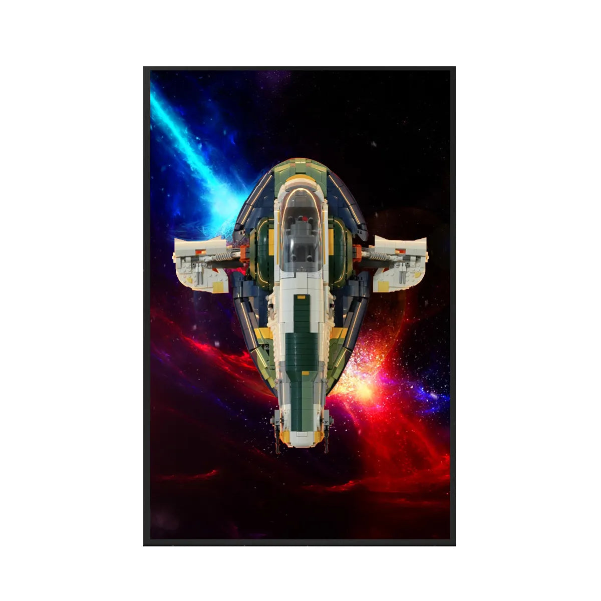 Display-Wandhalterung für LEGO® 75355 Star Wars™ T-65 X-Wing