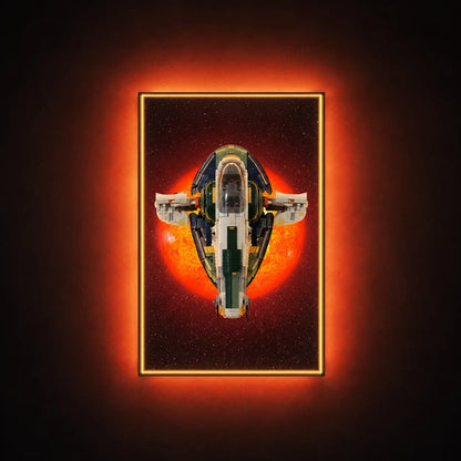 Display-Wandhalterung für LEGO® 75355 Star Wars™ T-65 X-Wing