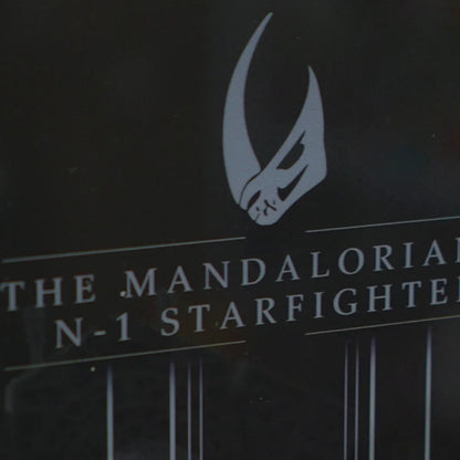 Wall Display Frame for LEGO® Star Wars™ The Mandalorian's N-1 Starfighter™ 75442