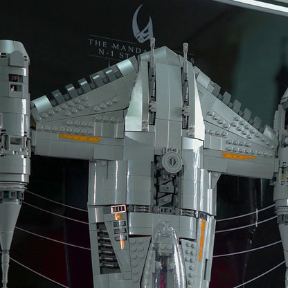 Wall Display Frame for LEGO® Star Wars™ The Mandalorian's N-1 Starfighter™ 75442