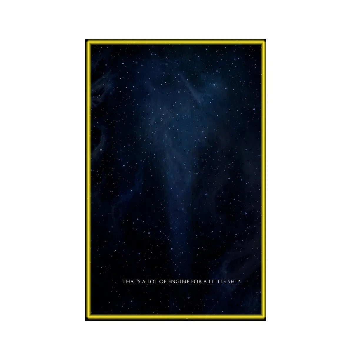 Wall Display Frame for LEGO® Star Wars™ The Mandalorian's N-1 Starfighter™ 75442