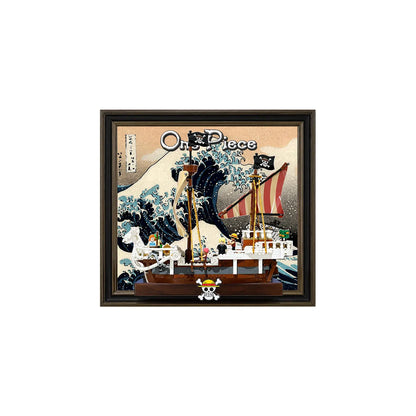 Wall Display Frame for LEGO® ONE PIECE The Going Merry Pirate Ship 75639