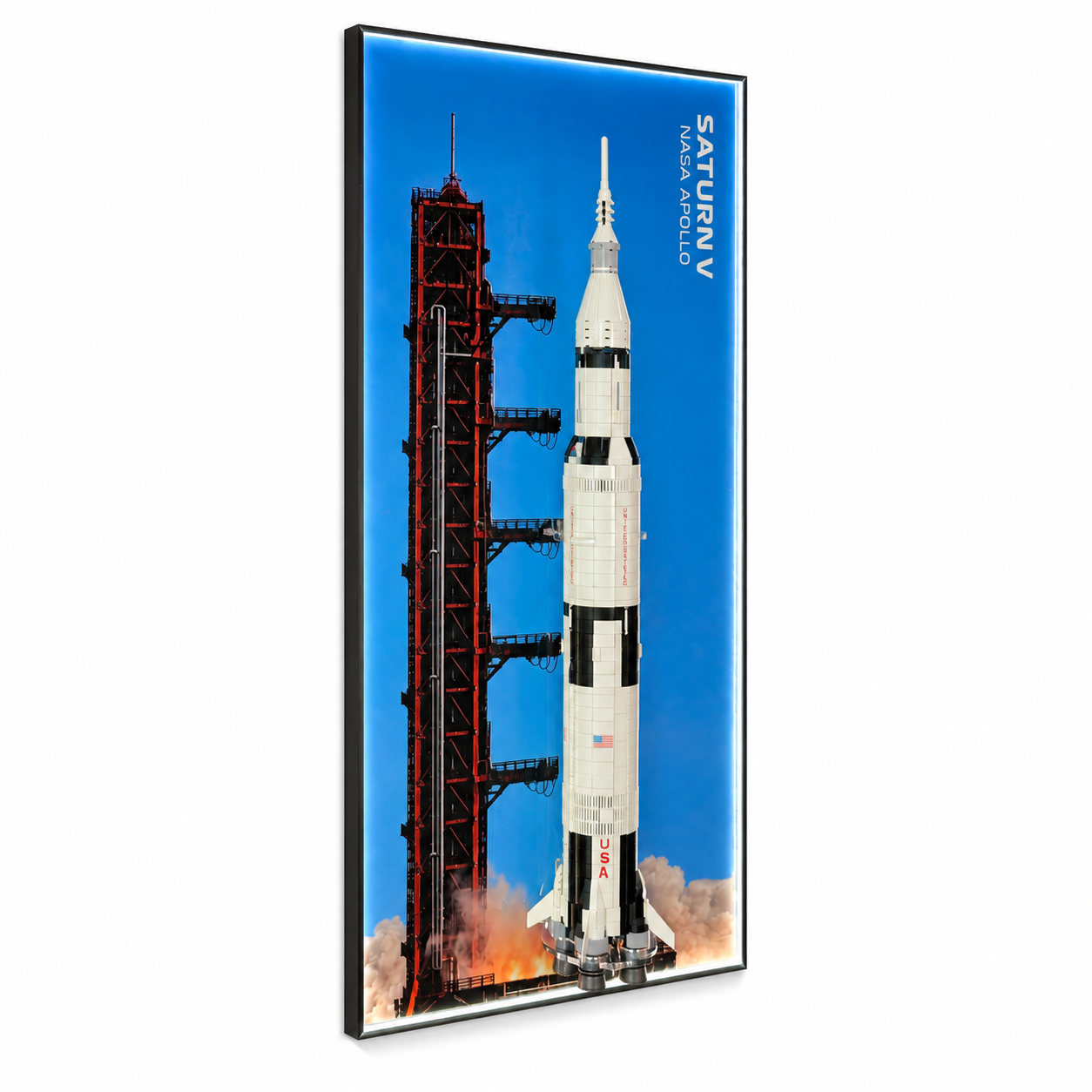 LED-Wanddisplayrahmen für Lego® Concorde Set (10318)