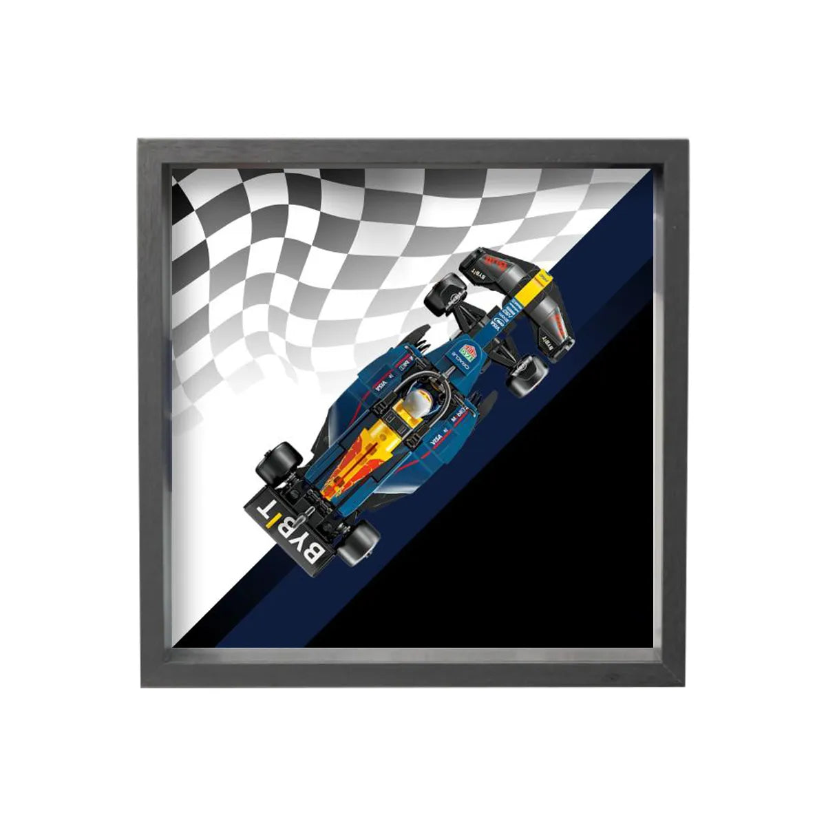 Wall-Mount Display case for LEGO® Speed F1 series（77242-77251）