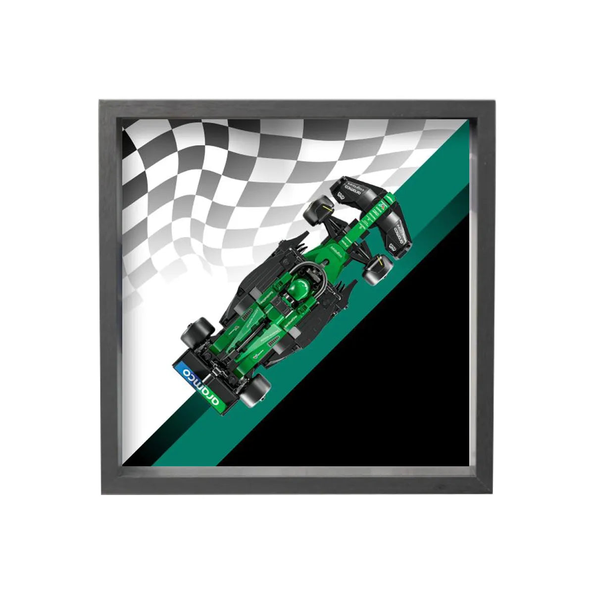 Wall-Mount Display case for LEGO® Speed F1 series（77242-77251）