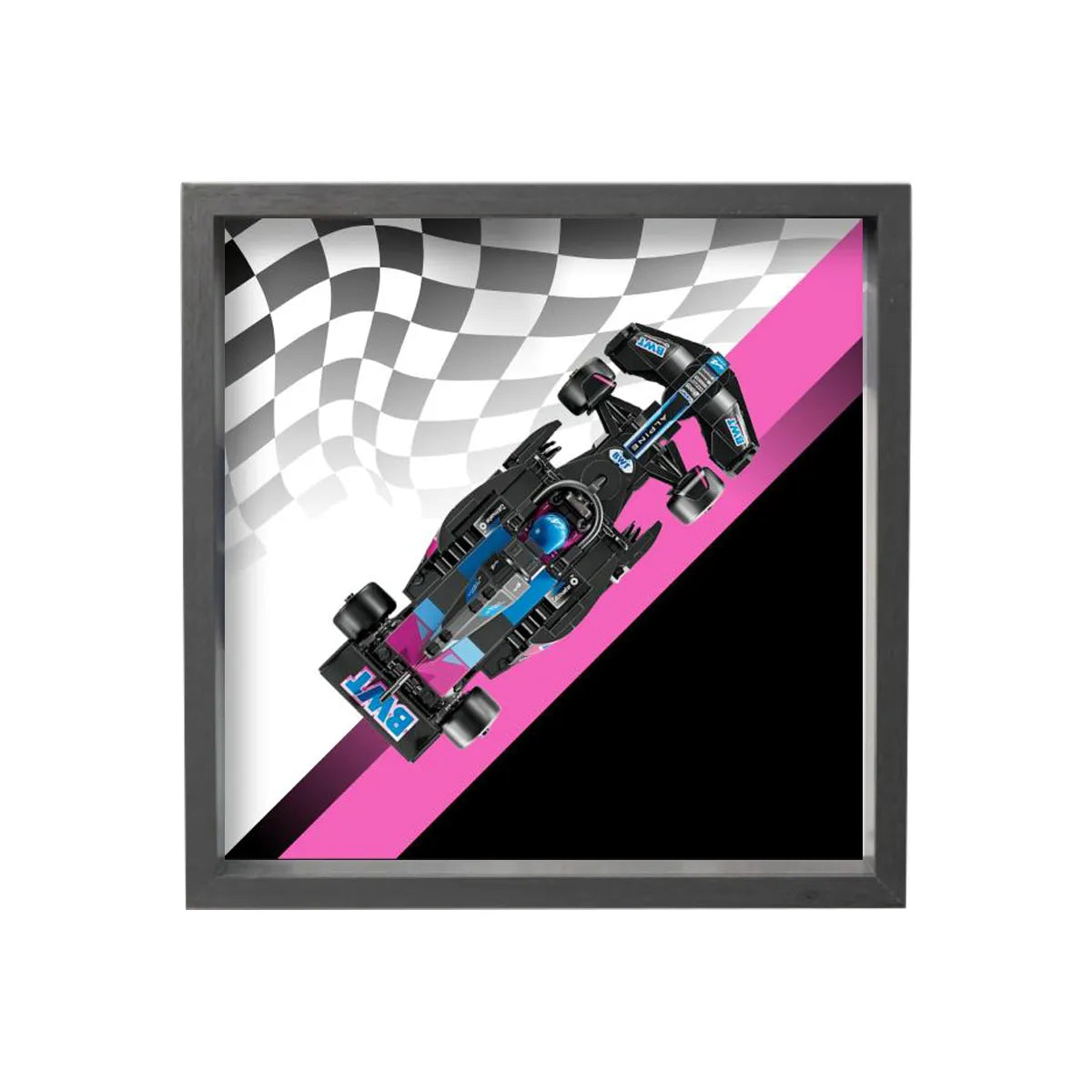 Wall-Mount Display case for LEGO® Speed F1 series（77242-77251）
