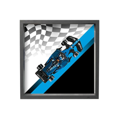 Wall-Mount Display case for LEGO® Speed F1 series（77242-77251）