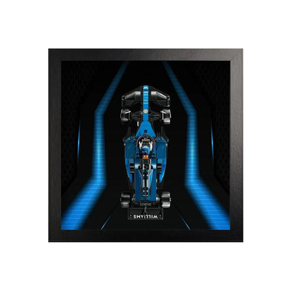 Wall-Mount Display case for LEGO® Speed F1 series | Neon Circuit（77242-77251）