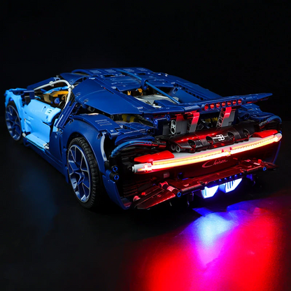 LED Light Kit for LEGO® Technic™ Bugatti Chiron 42083