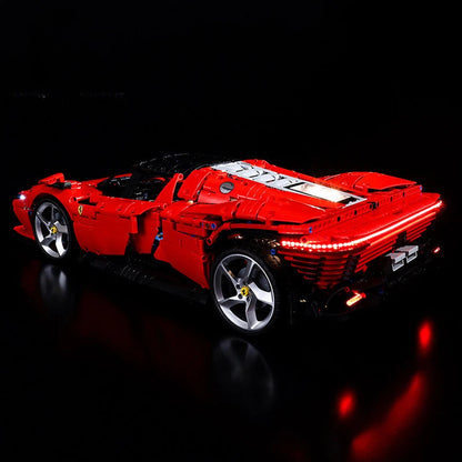 Premium-Wanddisplay kompatibel mit LEGO® Technic™ McLaren F1 42141 Stil D
