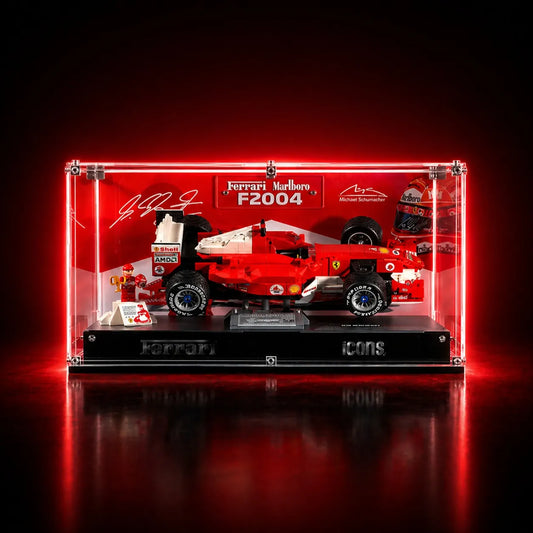Premium Display Case Compatible with LEGO®Icons for F1 Legends (10330, 10353, 11375)