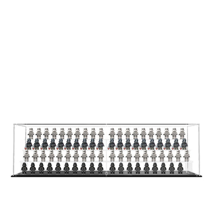 80 LEGO Minifigures Wall Display Case - brickzonehub