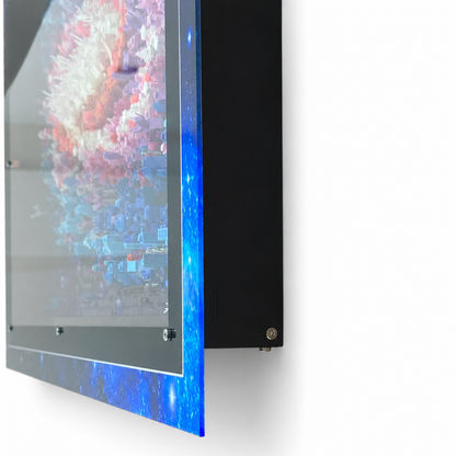 Wall-Mounted Display Case Compatible with LEGO® Art The Milky Way Galaxy Set 31212