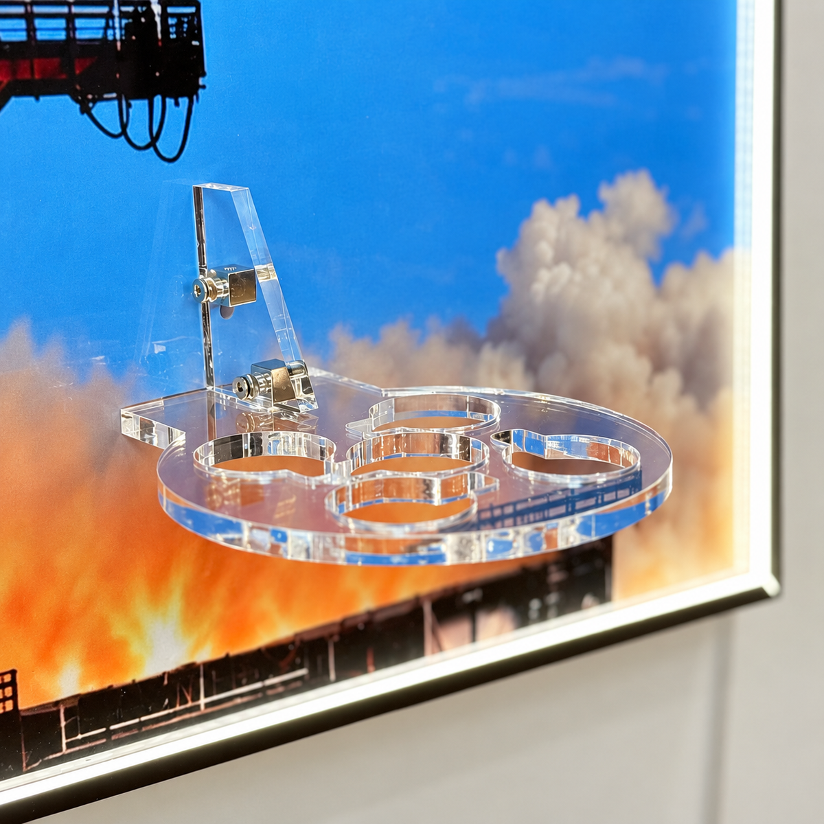 LED-Wanddisplayrahmen für Lego® Concorde Set (10318)
