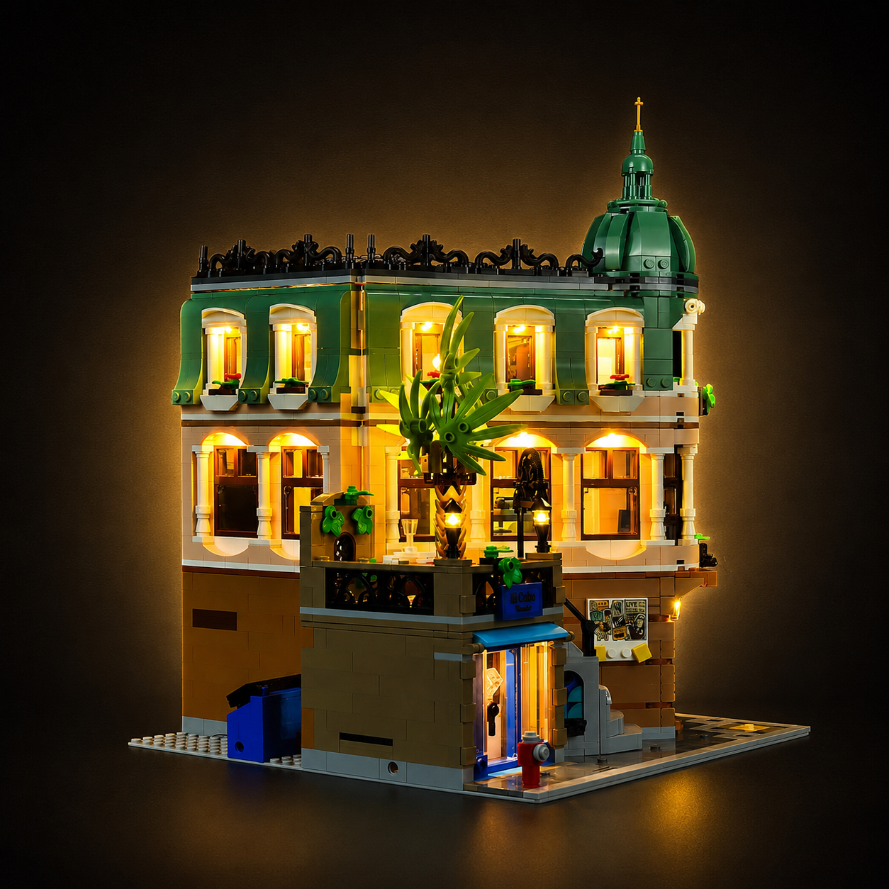 LED Light Kit for LEGO® Icons Boutique Hotel 10297