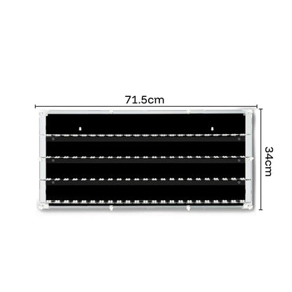 92 LEGO Minifiguren Wandvitrine