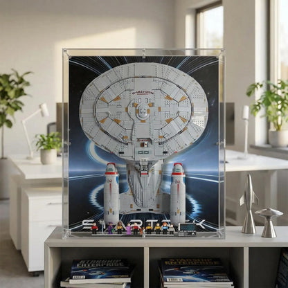 Acrylic Display Case Compatible with LEGO® Icons Star Trek: U.S.S. Enterprise NCC-1701-D™ 10356
