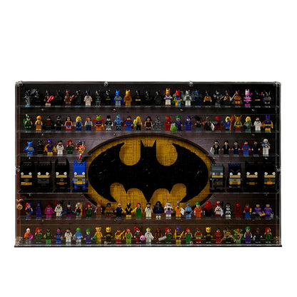 124 LEGO DC Minifigures Wall Display Case